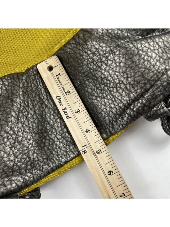 Pistil Hood River Oregon Mustard Yellow Backpack Star Lining Faux Leather Trim main image 5